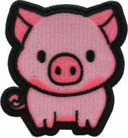 Little Piggy Iron on Patch