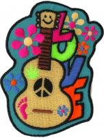 Love Guitar Cute Patch