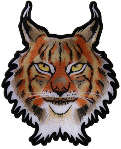 Lynx Cat Large Back Patch Lynx Cat Large Back Patch
