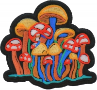 Magical Mushrooms Patch Embroidered