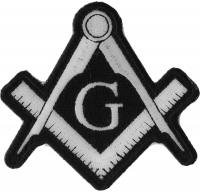 Mason Sign White Patch