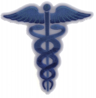 Medic Symbol Patch Blue