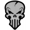 Nasty Skull Large Back Patch