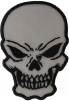 Small Reflective Skull Patch