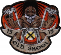 Old Skool Biker Patch