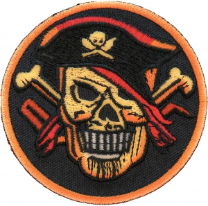 Once a Pirate Iron on Patch Once a Pirate Iron on Patch