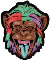 Party Animal - Color Monkey Large Back Patch