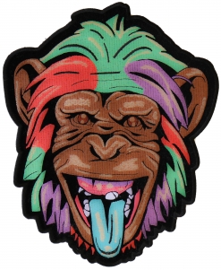 Party Animal - Color Monkey Large Back Patch Party Animal - Color Monkey Large Back Patch