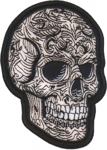 Pattern Skull Patch Pattern Skull Patch