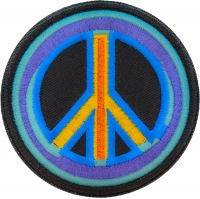 Peace Arrow Patch Embroidered