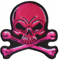 Pink Skull Patch