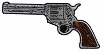 6 Shooter Pistol Patch Left Patch | Embroidered Patches