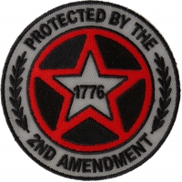 Protected by The 2nd Amendment 1776 Patch Protected by The 2nd Amendment 1776 Patch