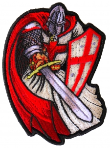 Red Cape Knight Patch
