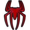 Red Spider Large Back Patch