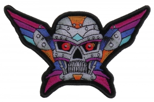 Robot Skull Colorful Patch Robot Skull Colorful Patch