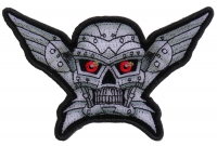 Robot Skull Small Patch