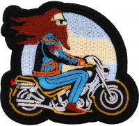 Scenic Biker Patch Embroidered