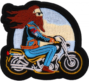 Scenic Biker Patch Embroidered