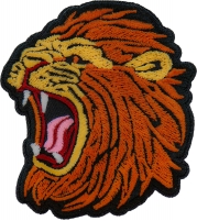 Screaming Lion Iron on Patch