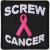 Screw Cancer Patch | Embroidered Patches