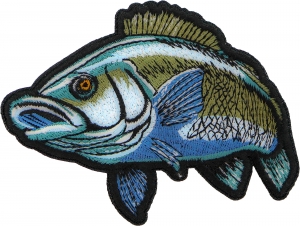 Sea Bass Fish Patch Sea Bass Fish Patch