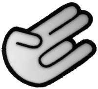 Shocker Hand Sign Patch | Embroidered Patches