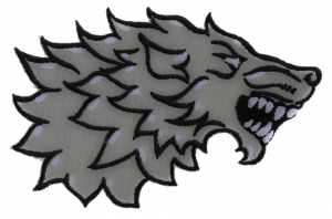 Sideways Wolf Patch Sideways Wolf Patch
