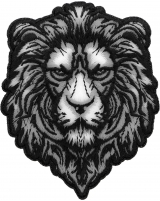 Silver Lion Patch