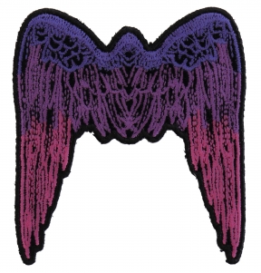 Small Angel Wings Patch Pink | Embroidered Patches Small Angel Wings Patch Pink | Embroidered Patches