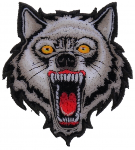 Small Wolf Patch | Embroidered Patches Small Wolf Patch | Embroidered Patches