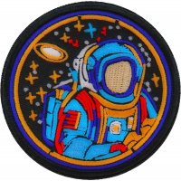 Space Astronaut Patch Embroidered
