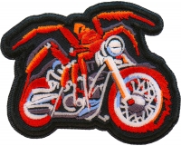 Spider Motorcycle Patch Embroidered