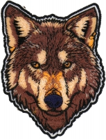 Staring Wolf Patch