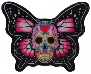 Sugar Skull Butterfly Large Patch Sugar Skull Butterfly Large Patch