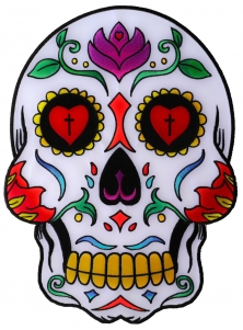 Sugar Skull Large Back Patch Sugar Skull Large Back Patch