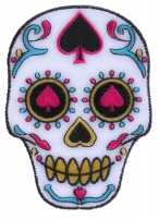 Sugar Skull Spades Small Patch