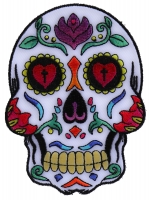 Sugar Skull White Patch