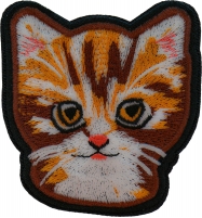 Sweet Kitty Cat Iron on Patch