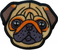 Sweet Pug Iron on Patch