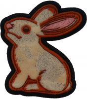 Sweet Rabbit Iron on Patch
