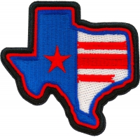 Texas Pride Iron on Patch