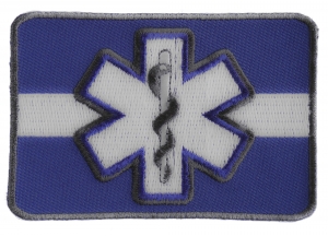 Thin White Line Patch For EMS | Embroidered Patches Thin White Line Patch For EMS | Embroidered Patches