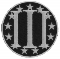 Three Percenter Patch | Embroidered Patches