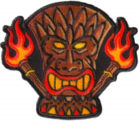Tiki Totem Iron on Patch