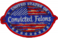 United States of Convicted Felons Patch