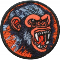 Vicious Chimp Iron on Patch