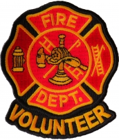 Volunteer Fire Dept Patch Volunteer Fire Dept Patch