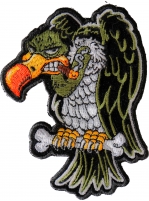 Vulture Patch Smoking a Cigar