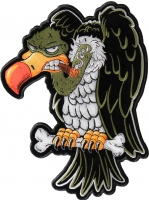 Cigar Vulture Large Back Patch